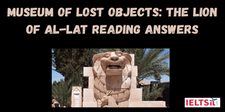 Museum of Lost Objects: The Lion of Al-Lat Reading Answers